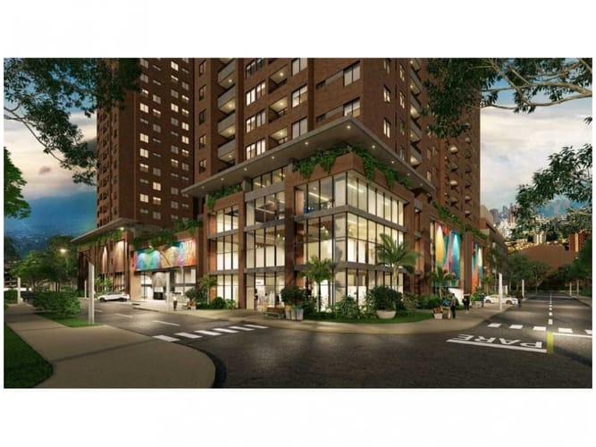 Apartamento de 2 alcobas en venta en Ciudad Del Río, Medellín, 60 m² · foto 3 de 7
