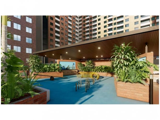 Apartamento de 2 alcobas en venta en Ciudad Del Río, Medellín, 60 m² · foto 5 de 7