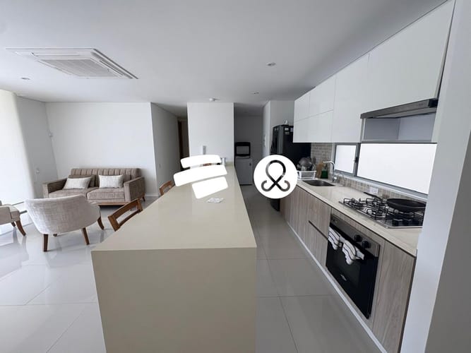 Apartamento de 4 alcobas en venta en Serena Del Mar, Cartagena, 120 m² · foto 3 de 9