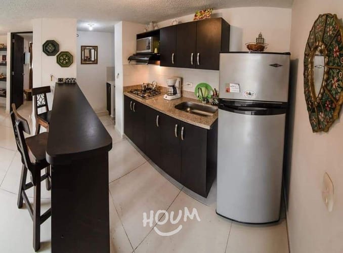 Apartamento de 2 alcobas en arriendo en Boston, Medellín, 35 m² · foto 8 de 12