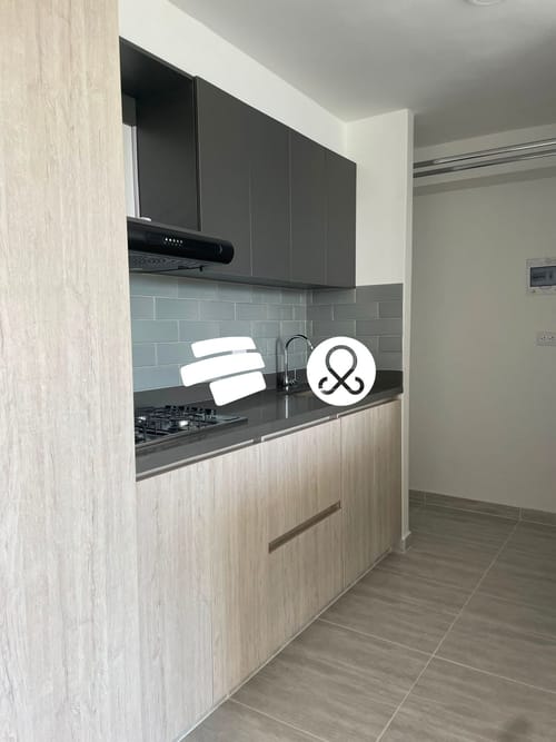 Apartamento de 1 alcoba en venta en La Inmaculada, La Estrella, 46 m² · foto 3 de 9