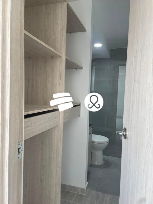 Apartamento de 1 alcoba en venta en La Inmaculada, La Estrella, 46 m² · foto 8 de 9