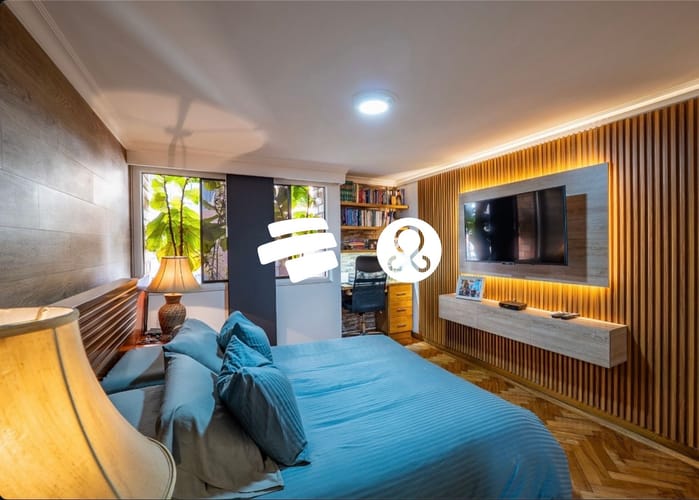 Apartamento de 3 alcobas en venta en El Tesoro, Medellín, 141 m² · foto 4 de 9
