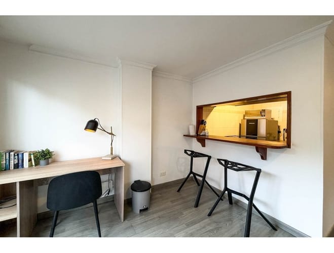 Apartamento de 1 alcoba en arriendo en Chapinero, Bogotá, 45 m² · foto 9 de 12