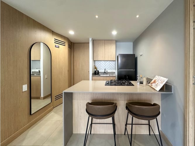 Apartamento de 2 alcobas en venta en Tres Esquinas, Sabaneta, 67 m² · foto 5 de 15