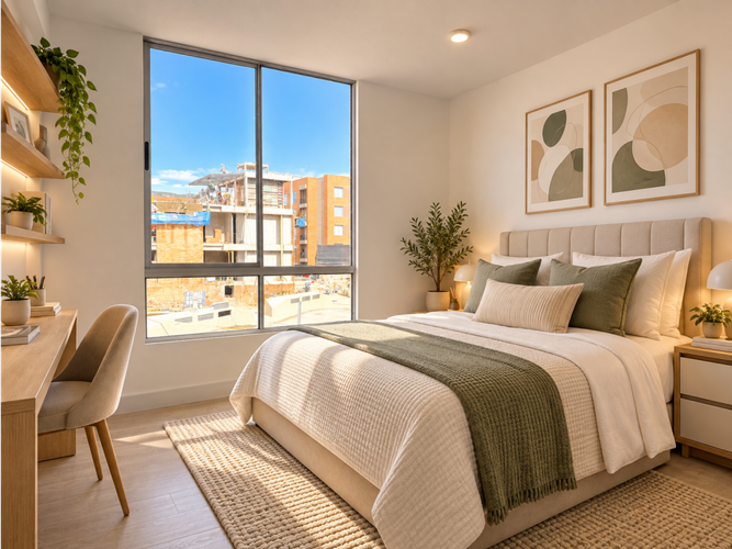 Apartamento de 2 alcobas en arriendo en Calahorra, Cajicá, 78 m² · foto 18 de 21