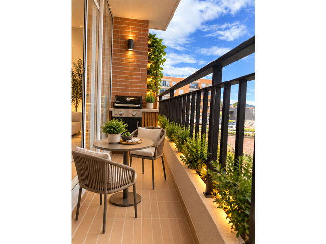 Apartamento de 2 alcobas en arriendo en Calahorra, Cajicá, 78 m² · foto 19 de 21