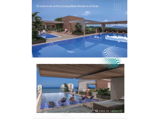 Apartamento de 1 alcoba en venta en Ub Salguero, Santa Marta, 36 m² · foto 2 de 7