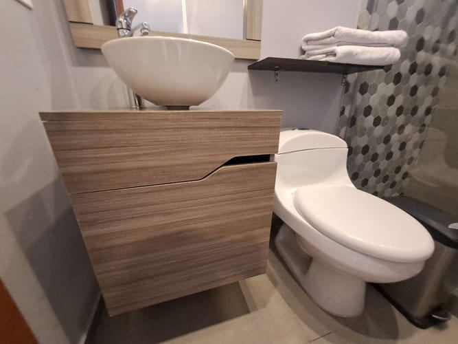 Apartamento de 1 alcoba en arriendo en Quinta Camacho, Bogotá, 45 m² · foto 10 de 11