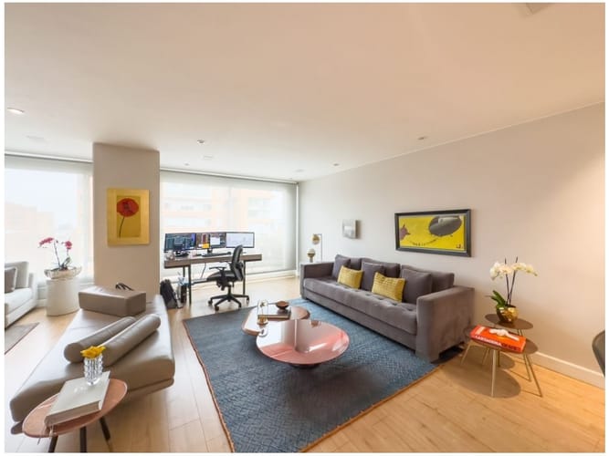 Apartamento de 3 alcobas en arriendo en Los Rosales, Bogotá, 200 m² · foto 3 de 9