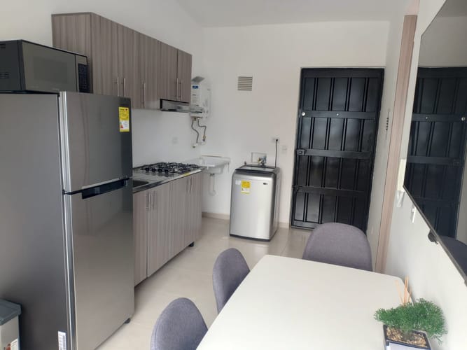 Apartamento de 1 alcoba en venta en Salvador Allende Bajo, Armenia, 33 m² · foto 16 de 20