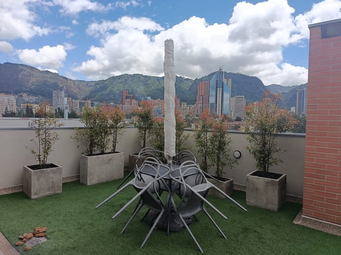 Apartamento de 1 alcoba en arriendo en Samper Mendoza, Bogotá, 28 m² · foto 9 de 16