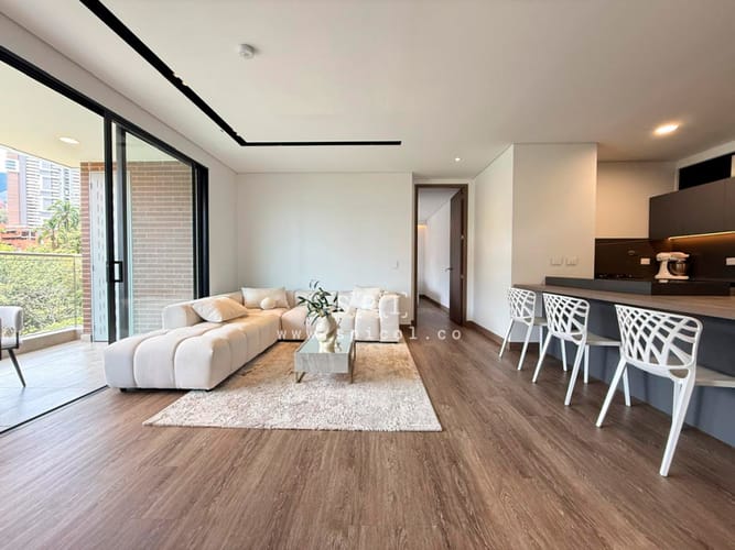 Apartamento de 2 alcobas en arriendo en Los Balsos, Medellín, 94 m² · foto 11 de 20