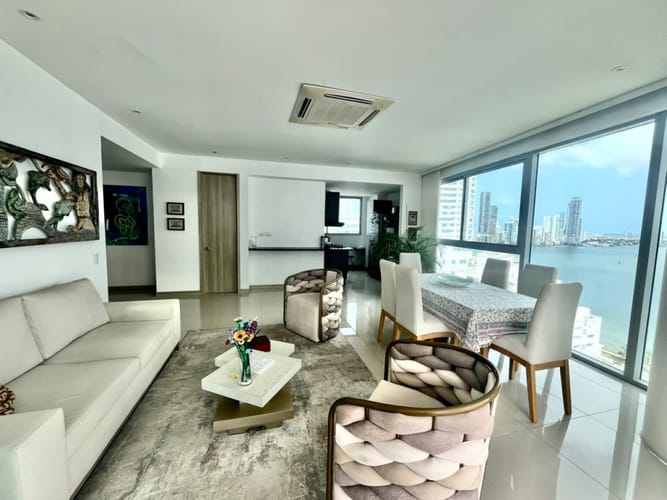 Apartamento de 2 alcobas en venta en Castillogrande, Cartagena, 122 m² · foto 8 de 24
