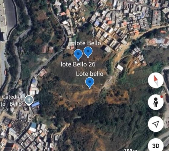 Lote en venta en Las Vegas, Bello, 100 m² · foto 3 de 3