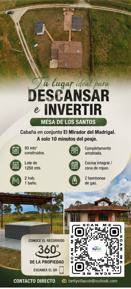 Casa de 2 alcobas en venta en Mesa De Los Santos, Piedecuesta, 93 m² · foto 3 de 3