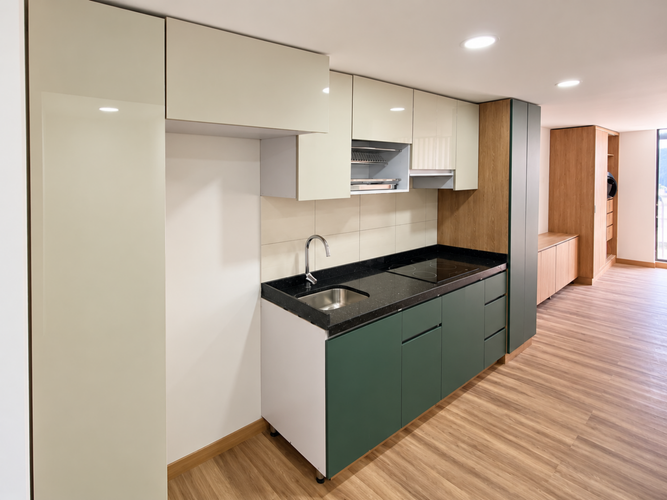 Apartamento de 1 alcoba en arriendo en Modelia, Bogotá, 30 m² · foto 6 de 12