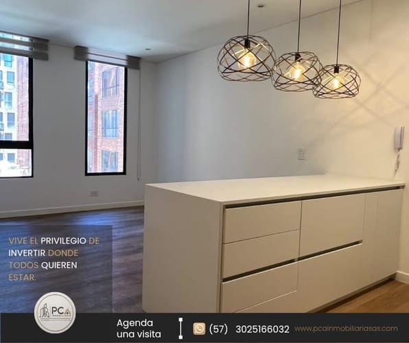 Apartaestudio en venta en El Virrey, Bogotá, 40 m² · foto 2 de 14