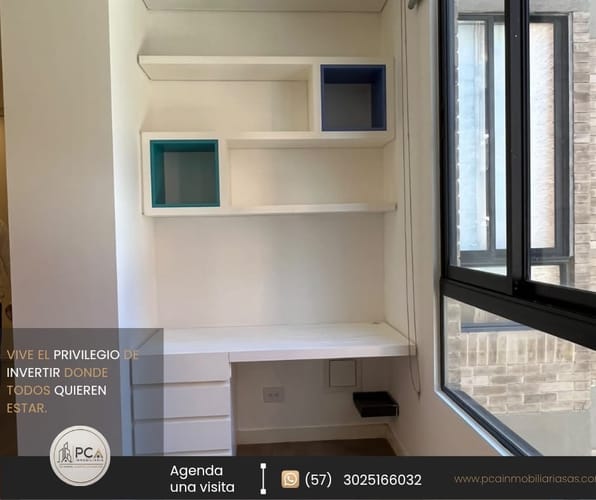 Apartaestudio en venta en El Virrey, Bogotá, 40 m² · foto 6 de 14