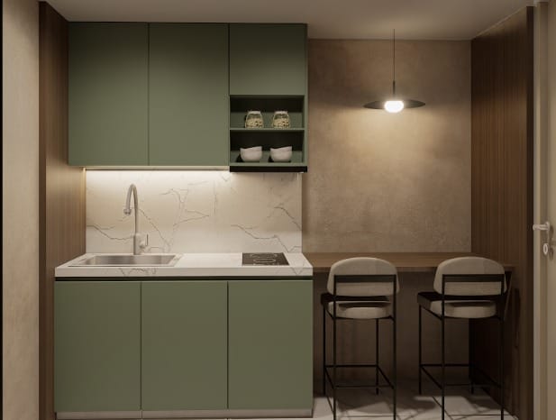 Apartaestudio en venta en Entreamigos, Sabaneta, 18 m² · foto 4 de 14
