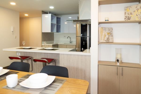 Apartaestudio en arriendo en La Castellana, Bogotá, 59 m² · foto 3 de 9