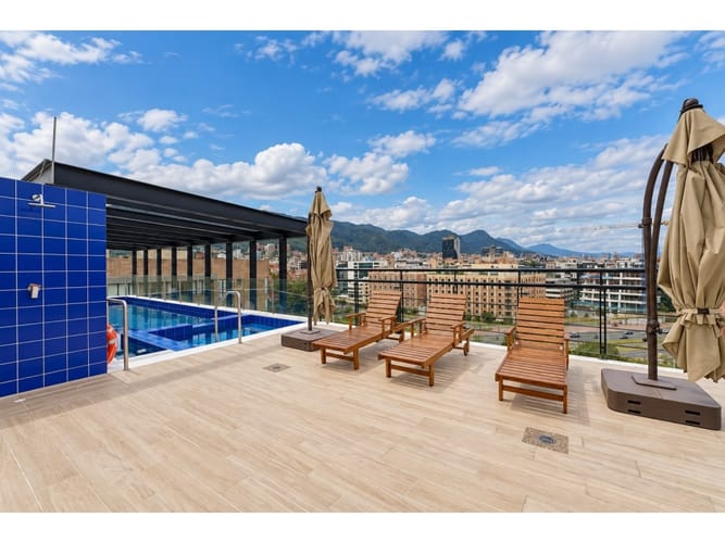 Apartamento de 1 alcoba en venta en Chico Norte, Bogotá, 41 m² · foto 13 de 22