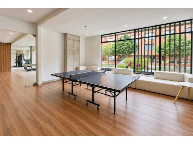Apartamento de 1 alcoba en venta en Chico Norte, Bogotá, 41 m² · foto 21 de 22