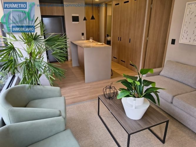 Apartamento de 1 alcoba en arriendo en Ciudad Del Río, Medellín, 52 m² · foto 5 de 23