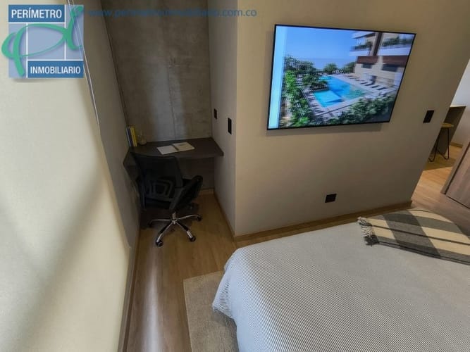 Apartamento de 1 alcoba en arriendo en Ciudad Del Río, Medellín, 52 m² · foto 10 de 23