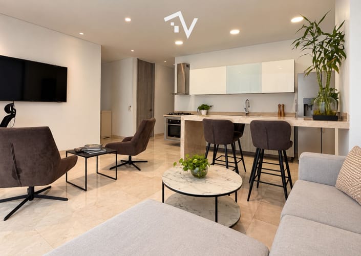 Apartamento de 2 alcobas en arriendo en Altos Del Prado, Barranquilla, 95 m² · foto 3 de 24