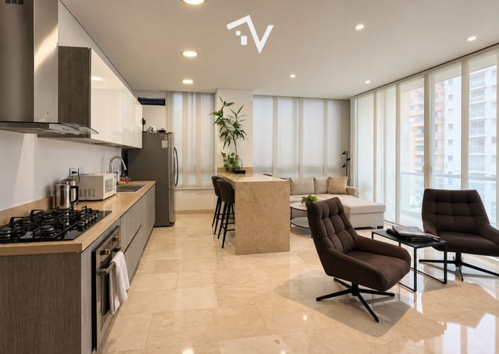 Apartamento de 2 alcobas en arriendo en Altos Del Prado, Barranquilla, 95 m² · foto 7 de 24