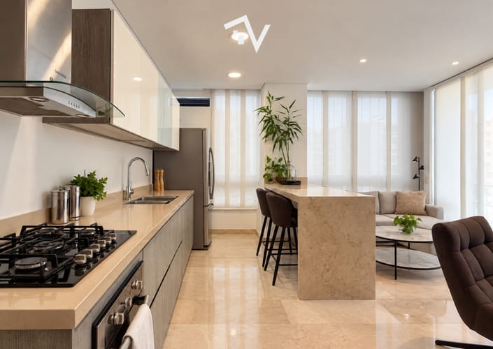 Apartamento de 2 alcobas en arriendo en Altos Del Prado, Barranquilla, 95 m² · foto 8 de 24
