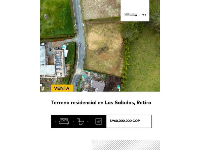 Lote en venta en Los Salados, El Retiro, 2296 m² · foto 5 de 6