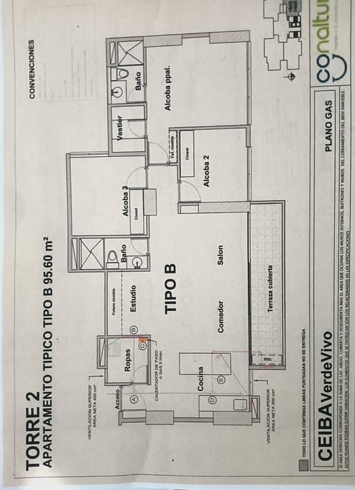 Apartamento de 3 alcobas en venta en Suramerica, Itagüí, 95 m² · foto 24 de 24