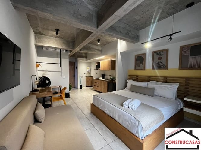 Apartamento en arriendo en Belén Los Alpes, Medellín, 35 m² · foto 2 de 23