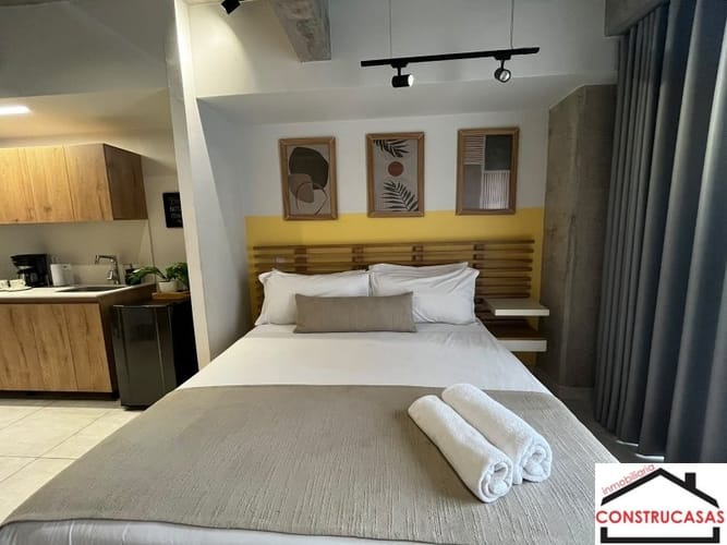 Apartamento en arriendo en Belén Los Alpes, Medellín, 35 m² · foto 3 de 23