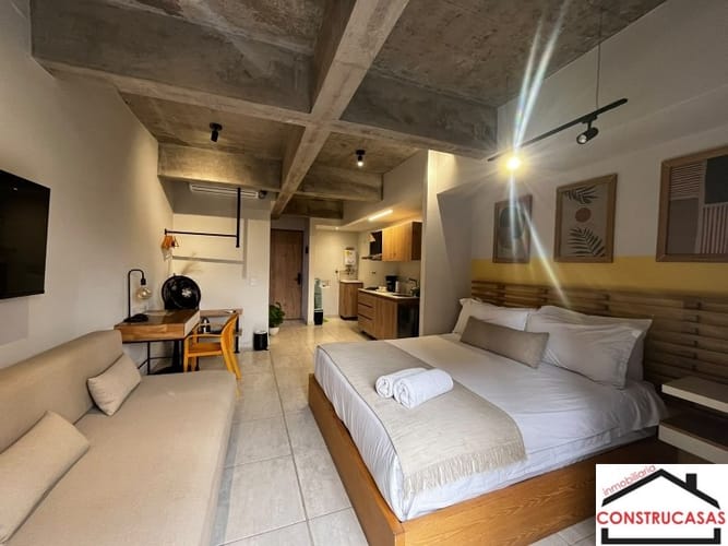 Apartamento en arriendo en Belén Los Alpes, Medellín, 35 m² · foto 4 de 23