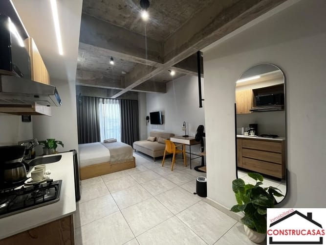 Apartamento en arriendo en Belén Los Alpes, Medellín, 35 m² · foto 9 de 23
