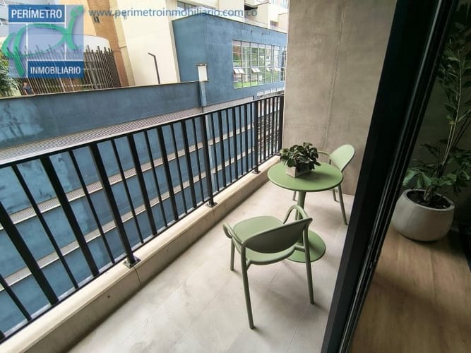 Apartamento de 1 alcoba en arriendo en Ciudad Del Río, Medellín, 39 m² · foto 5 de 16