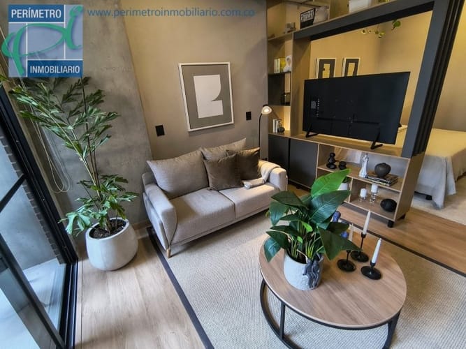 Apartamento de 1 alcoba en arriendo en Ciudad Del Río, Medellín, 39 m² · foto 6 de 16