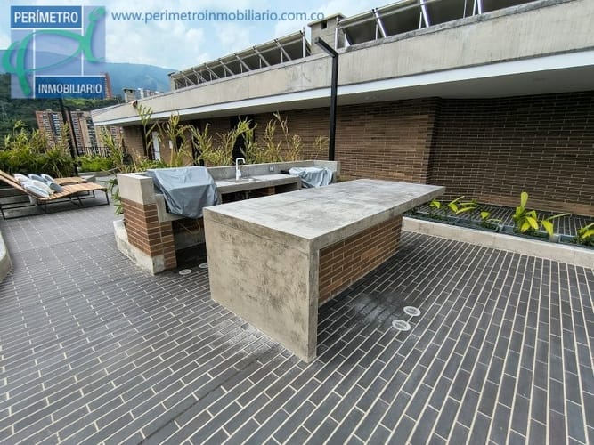 Apartamento de 1 alcoba en arriendo en Ciudad Del Río, Medellín, 39 m² · foto 10 de 16