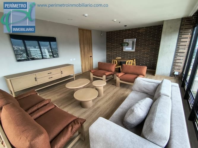 Apartamento de 1 alcoba en arriendo en Ciudad Del Río, Medellín, 39 m² · foto 15 de 16