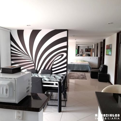 Apartamento de 1 alcoba en arriendo en El Poblado, Medellín, 100 m² · foto 3 de 9