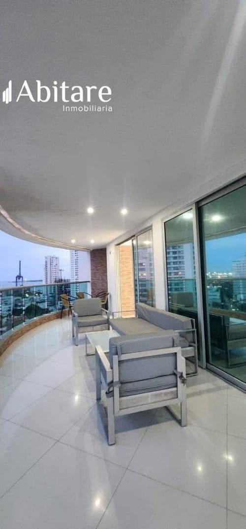 Apartamento de 4 alcobas en venta en Manga, Cartagena, 183 m² · foto 5 de 14
