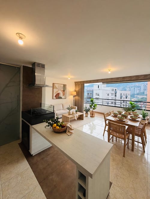 Apartamento de 3 alcobas en arriendo en Loma De Los Bernal, Medellín, 73 m² · foto 14 de 20