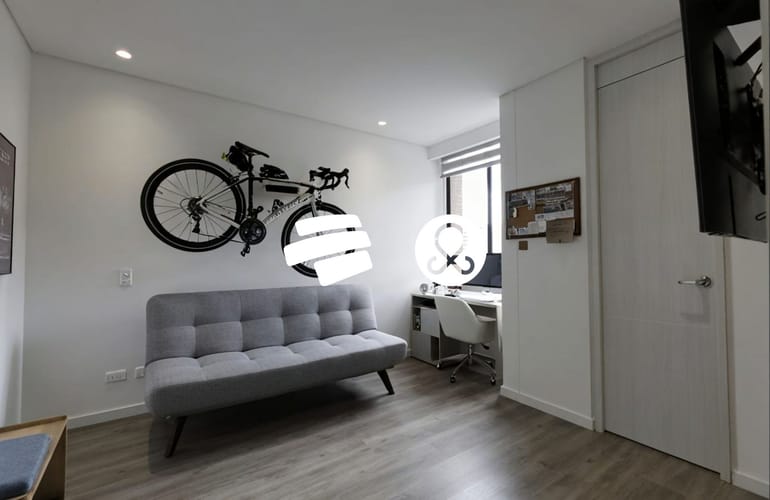 Apartamento de 2 alcobas en venta en El Poblado, Medellín, 94 m² · foto 5 de 9