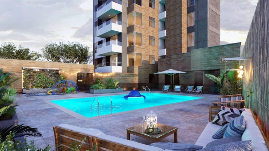 Apartamento de 3 alcobas en venta en Las Lomitas, Sabaneta, 171 m² · foto 4 de 11