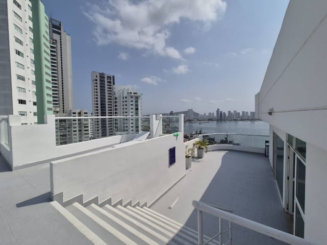 Apartamento de 1 alcoba en arriendo en Bocagrande, Cartagena, 52 m² · foto 5 de 16