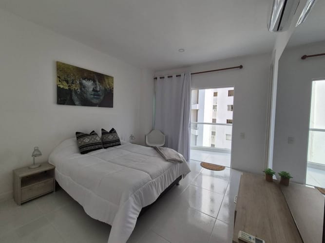 Apartamento de 1 alcoba en arriendo en Bocagrande, Cartagena, 52 m² · foto 9 de 16
