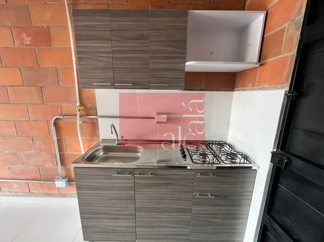 Apartaestudio en arriendo en Cumbres, Envigado, 30 m² · foto 5 de 9